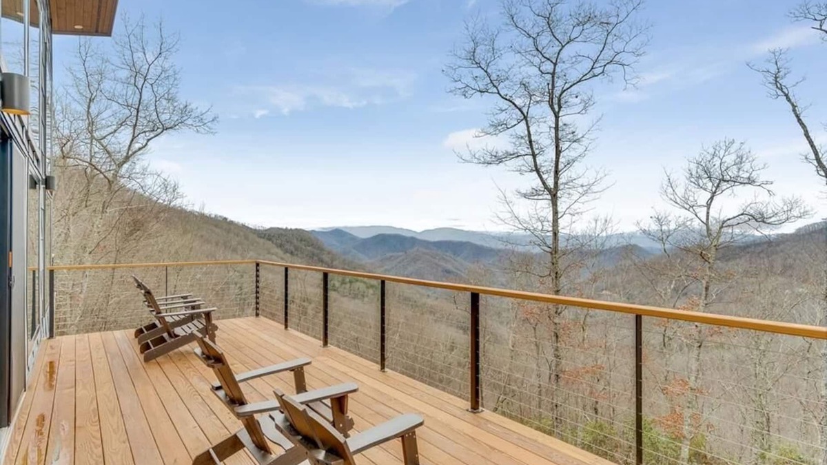 Bryson City Cabin | Azalea Creek Falls - Free Whitewater Rafting + Modern Cabin + Breathtaking View