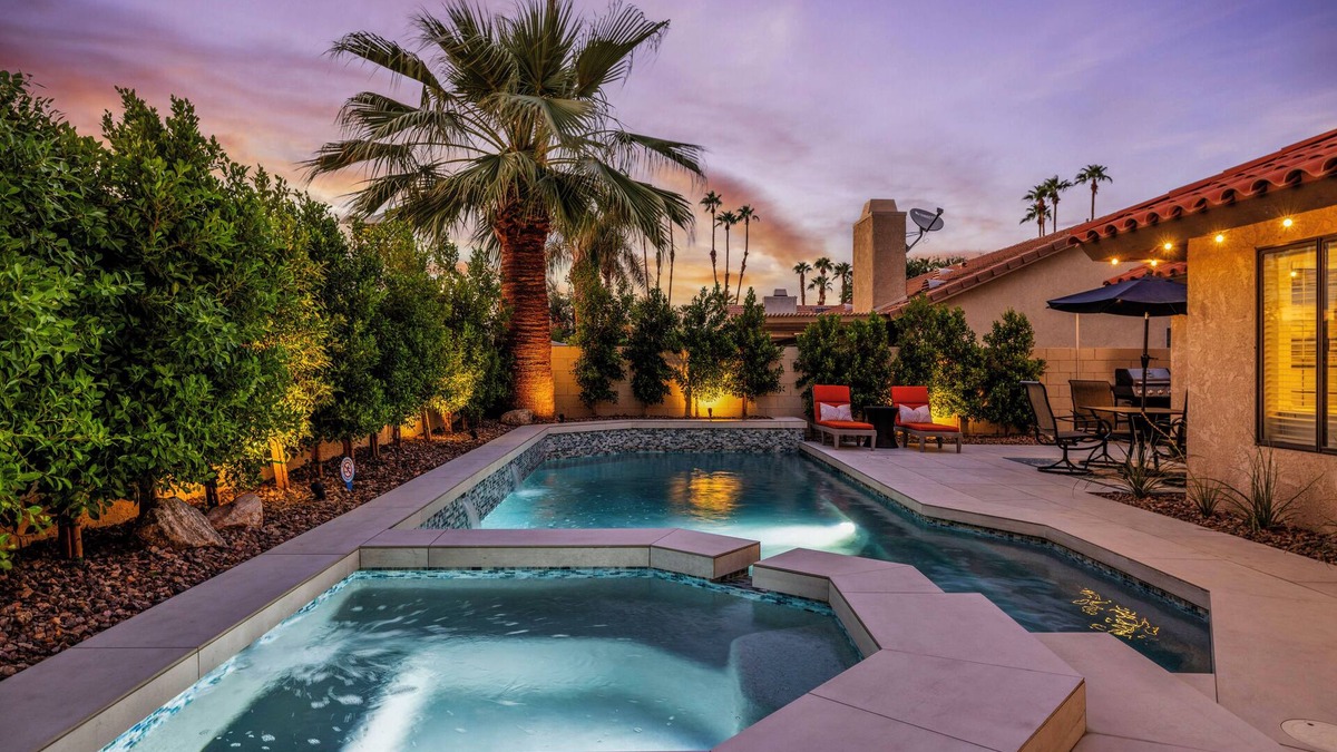 Palm Desert House | Azure Oasis - Saltwater Pool & Spa with putting green!