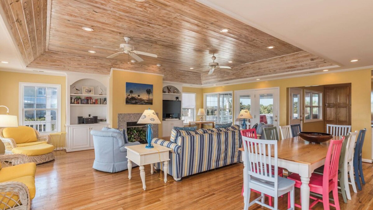 Beaufort House | Bahia Mar - Fripp Island - Directly Across from Beach Access