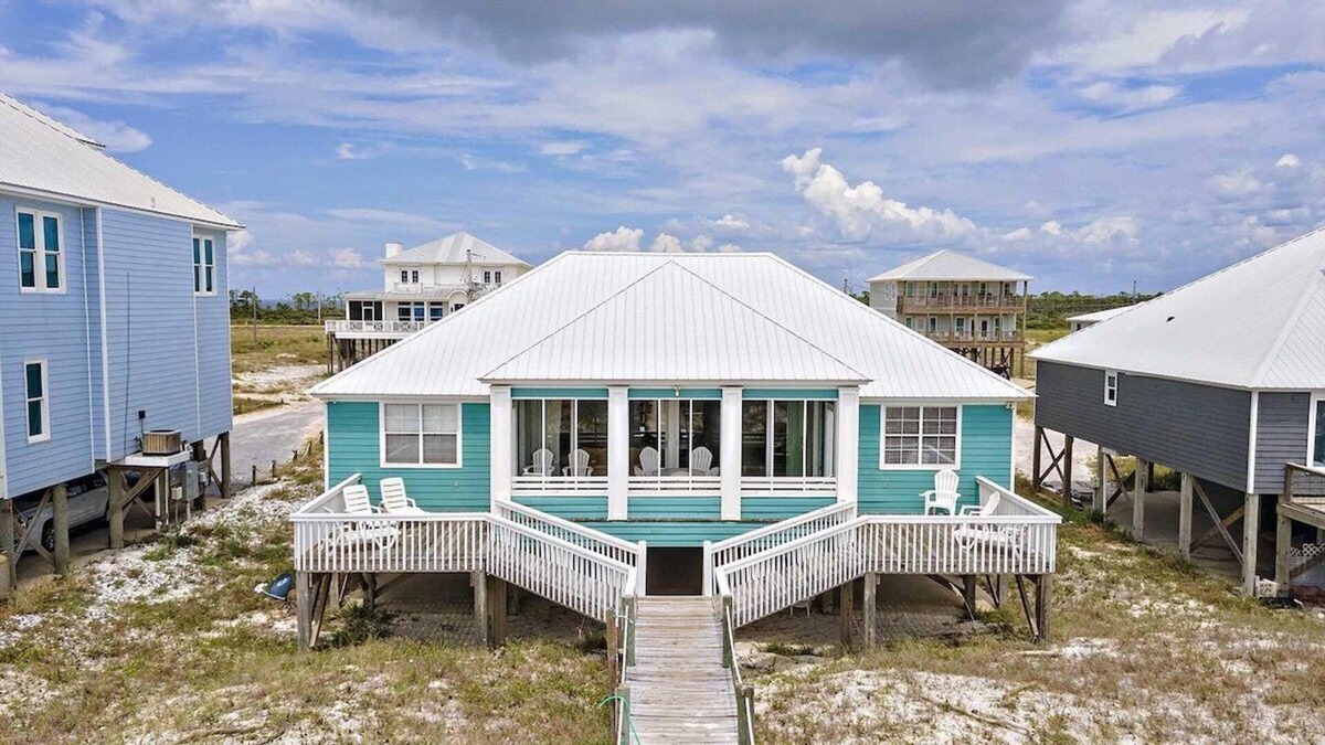 Southpointe House | Baird's Blue Dolphin, a 4 bedroom 4 bath beachfront house with stunning views by Prickett Properties