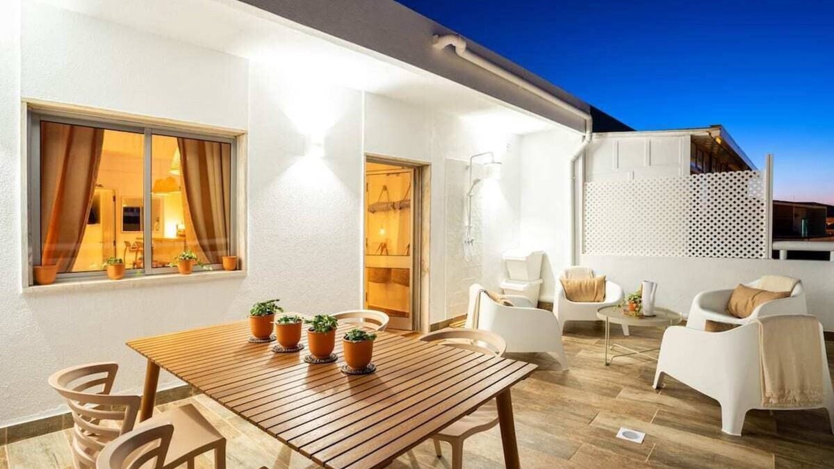 Se Apartment | Baixa de Faro Rooftop in the historic center of Faro (Pets welcome)