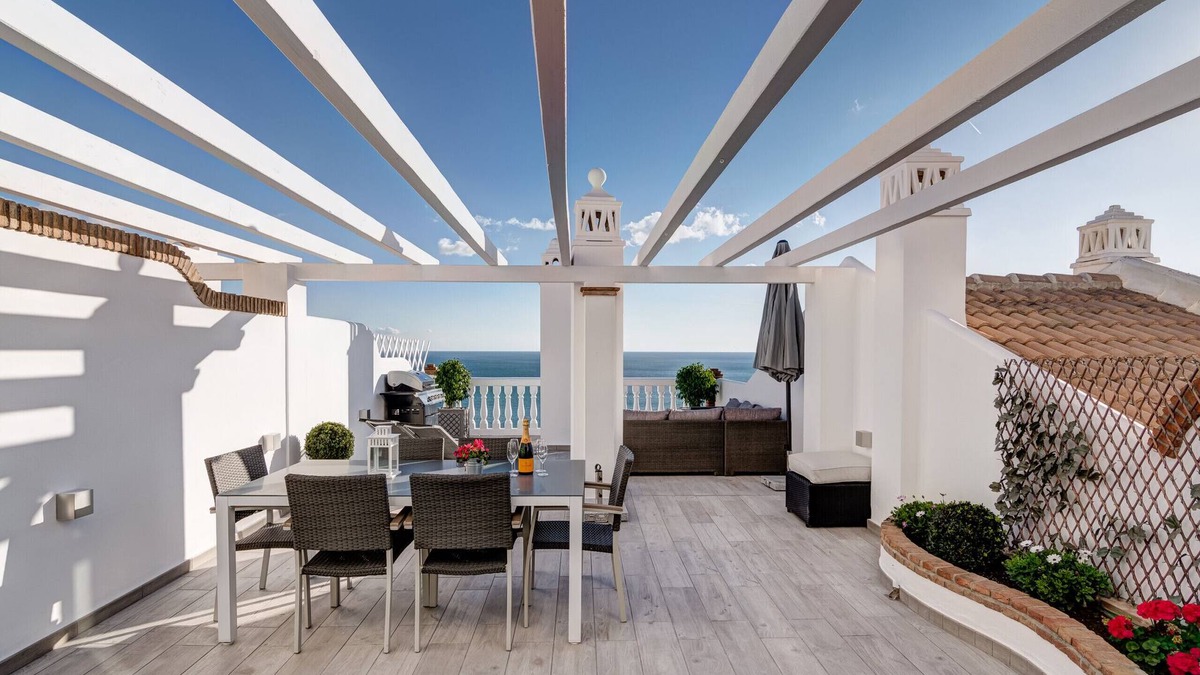La Capellania Apartment | Balcon de Benalmadena - Unique Penthouse Terrace w/Mediterranean View