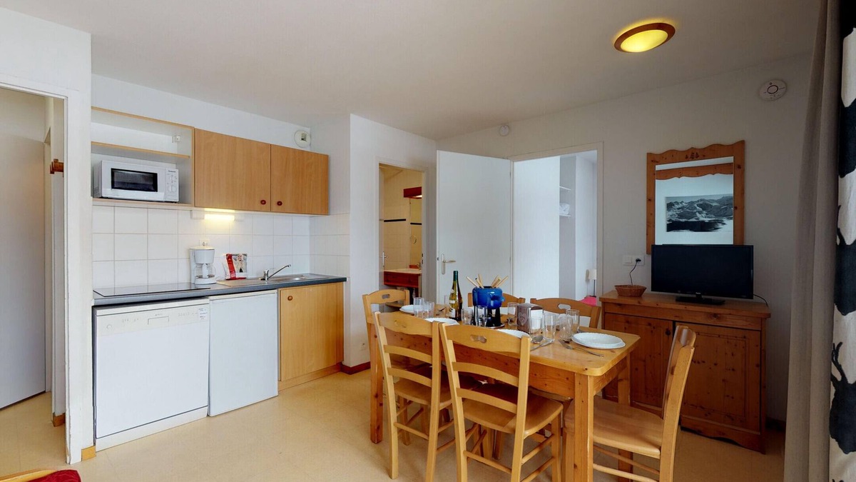 Termignon Apartment | Balcons B 007 - PARC NAT. VANOISE appart. 6 pers.