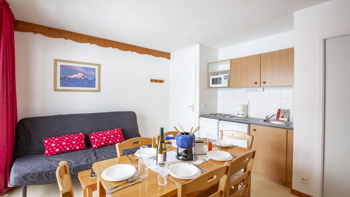 Termignon Apartment | Balcons B 037 - PARC NAT. VANOISE appart. 6 pers.