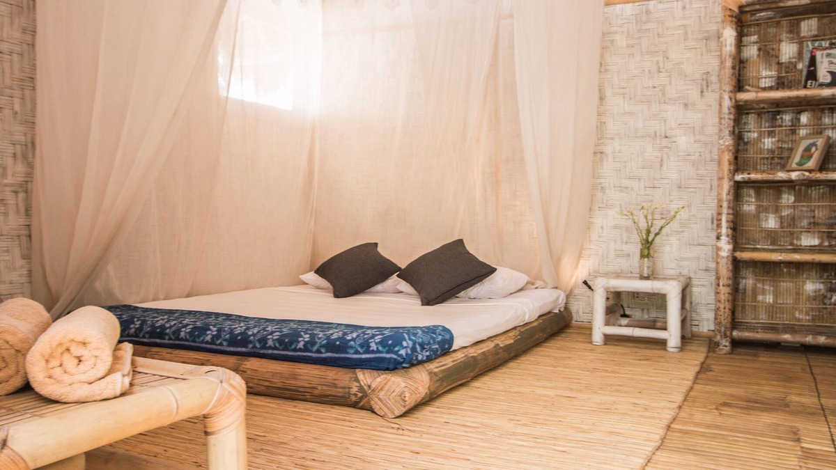 Gili Meno House | BambooHouse/2BR/Fan/4People/Yoga/GiliMeno/5minutesbeach