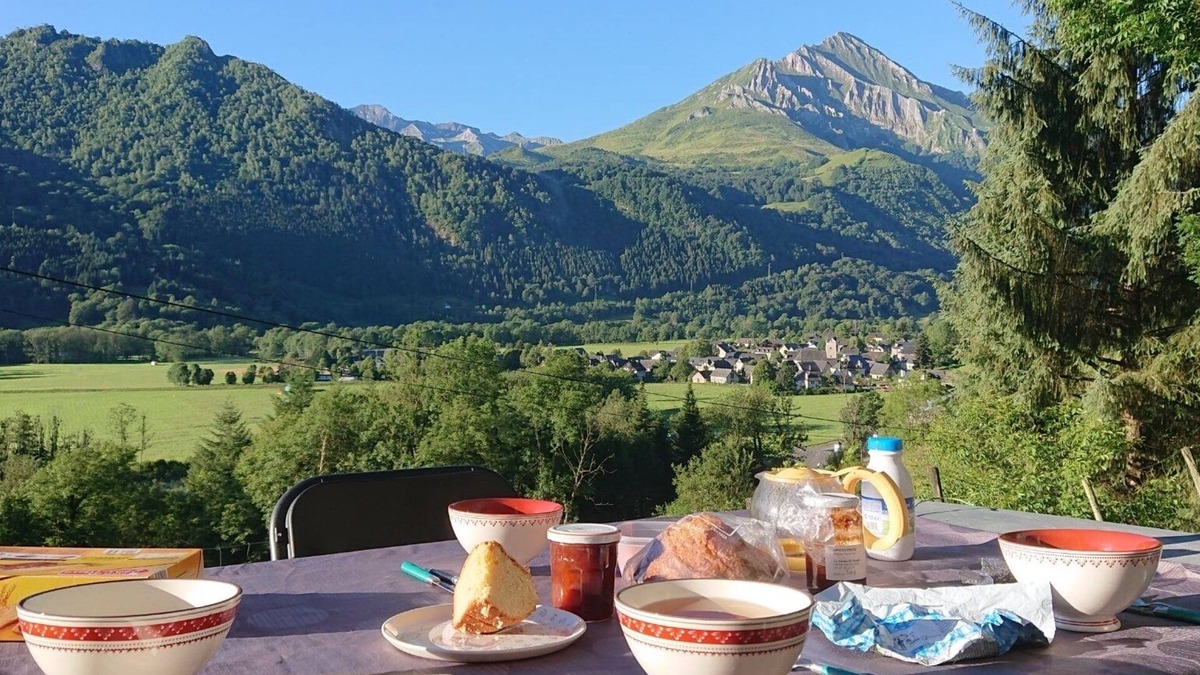 Arrens-Marsous House | Barn with fabulous view of the Azun Valley - Sleeps 6