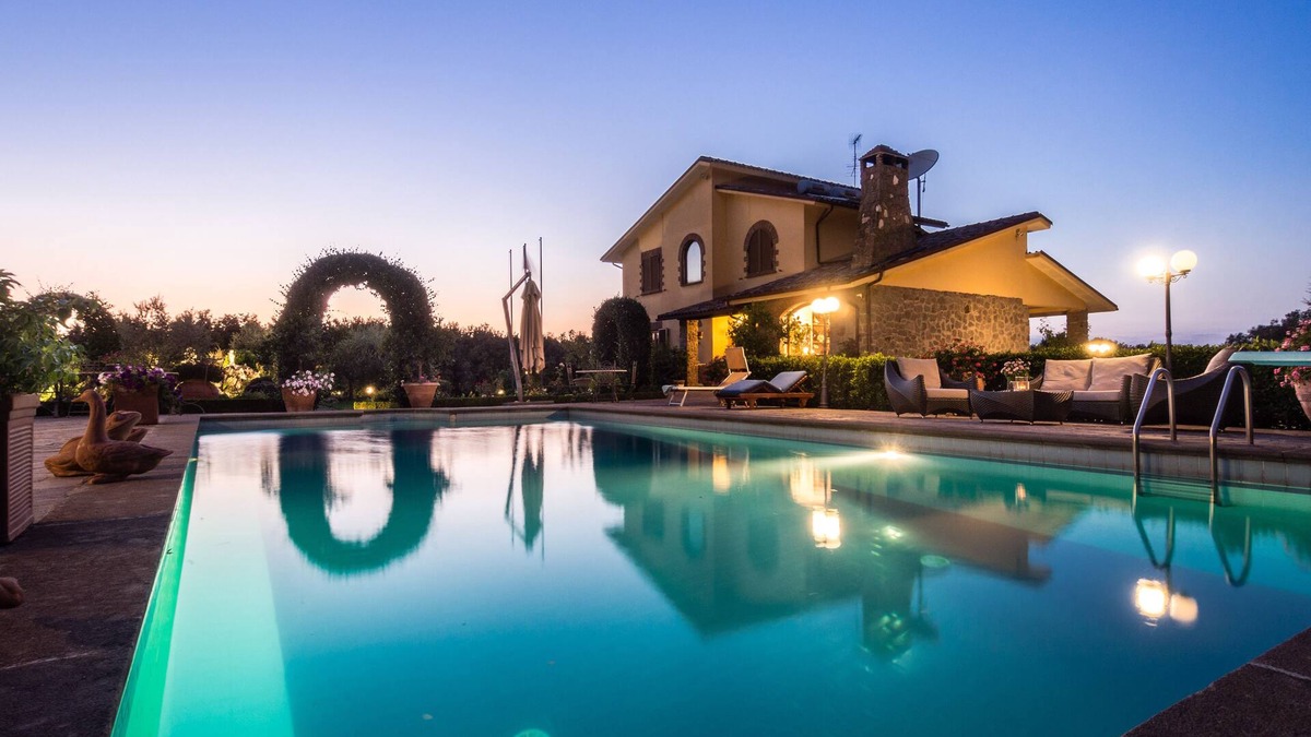 Bassano in Teverina Villa | Bassano House-Villa with pool