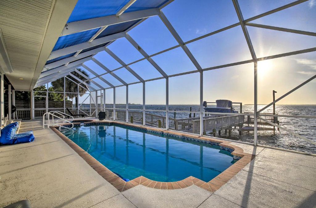 Bay Colony House | Bayfront Palmetto Retreat with Pool, Spa and Dock!
