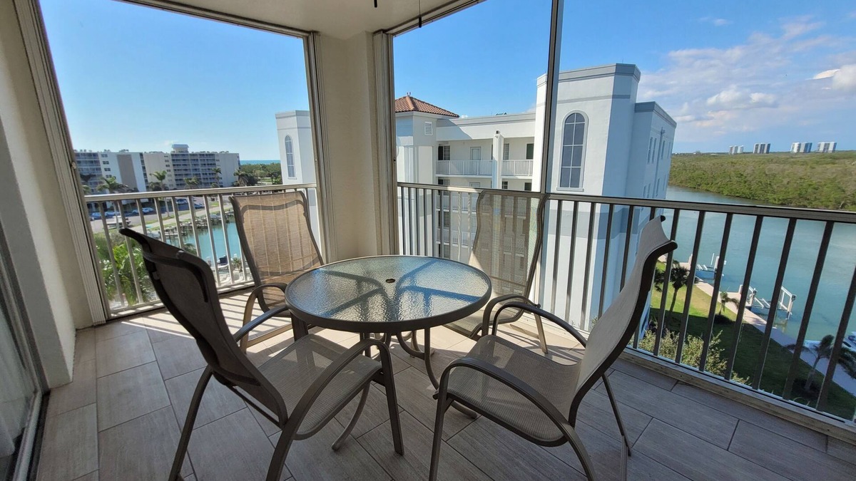 Vanderbilt Beach Condo | Baypoint Panoramic Water Views Of Bay/Gulf Pool/Spa! n3 Minute Walk To Beach!