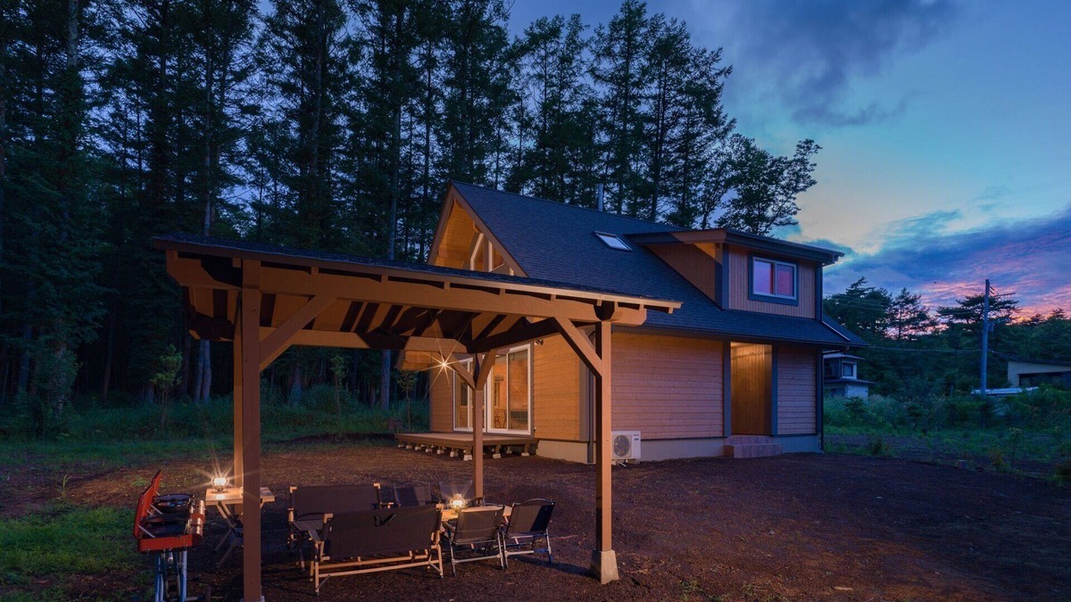 Yamanakako House | BBQ is possible in nature lamp Yamanaka Newly /Minamitsurugun Yamanashi