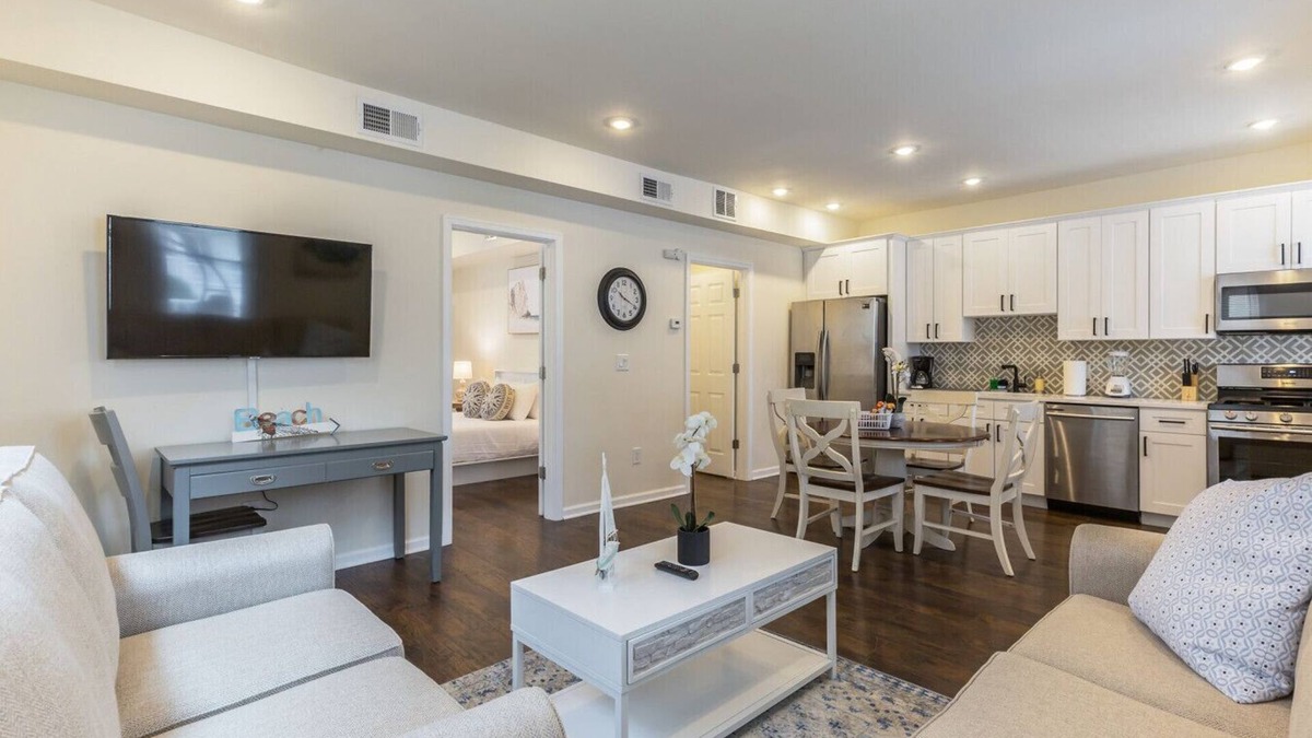 St. Leonard's Tract Condo | Beach 2 blocks with parking and patio