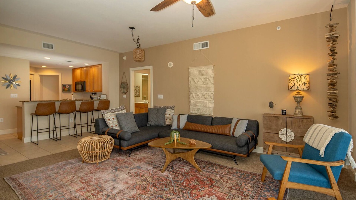 Cape Harbour Condo | Beach Boho Condo in Great Location 1116