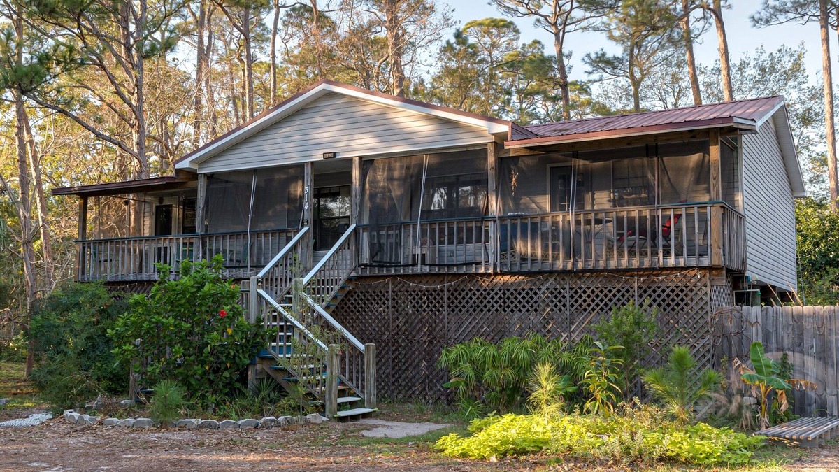 Dauphin Island Apartment | Beach Boho - Pet Friendly! Prime Location Close To The Bird Sanctuary, Bike Path, Billy Goat Hole Boat Launch As Well As The Mobile Bay Ferry! 2 Bedroom Apts by Redawning