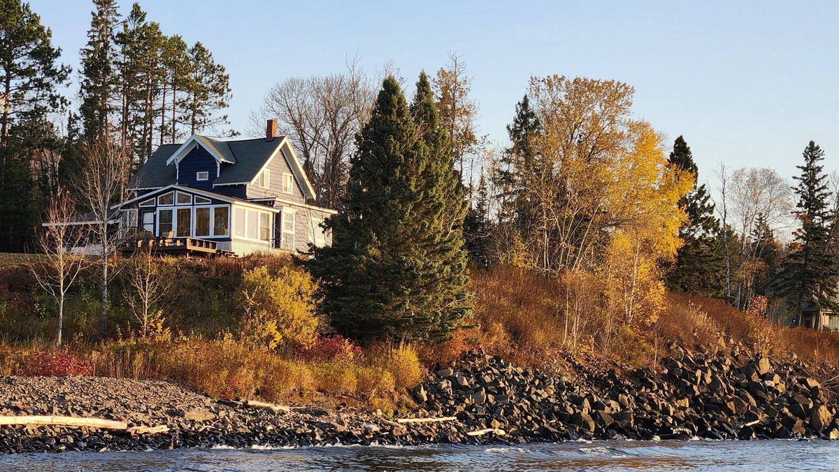 Two Harbors House | BEACH CLIFF BEAUTY - Fantastic views on Lake Superior and Silver Creek
