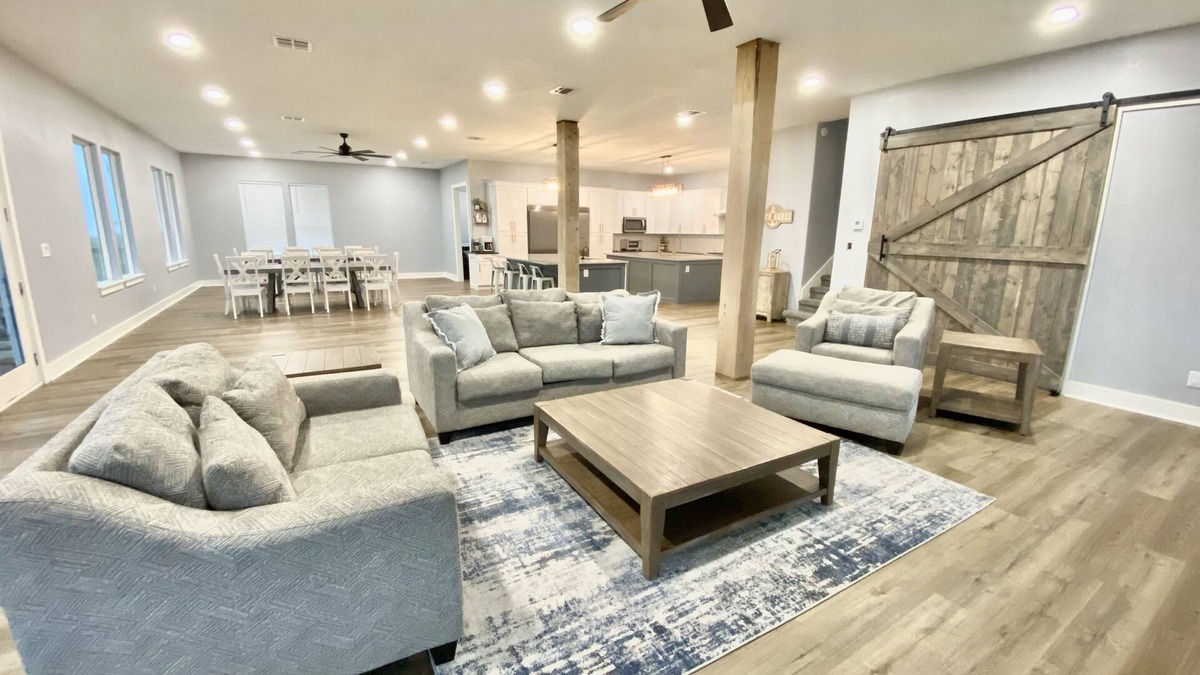 Freeport House | Beach Front Home - Big Enough for the Everyone - Game Room. Theater Room
