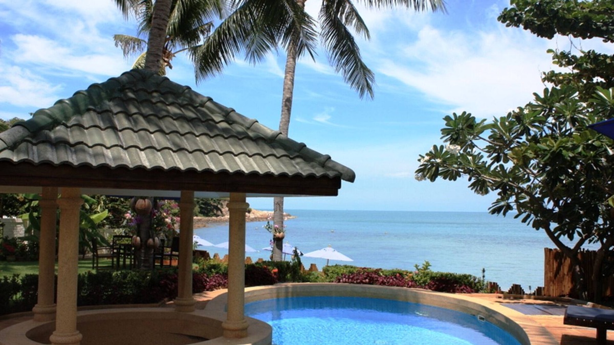 Moo 5 Villa | Beach front villa with private pool and 5 bed rooms with stunning view in resort
