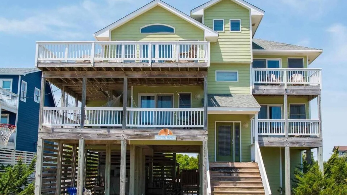 Palisade Acres House | Beach home with pool, hot tub, grill, large deck, smart TVs, W/D, & AC