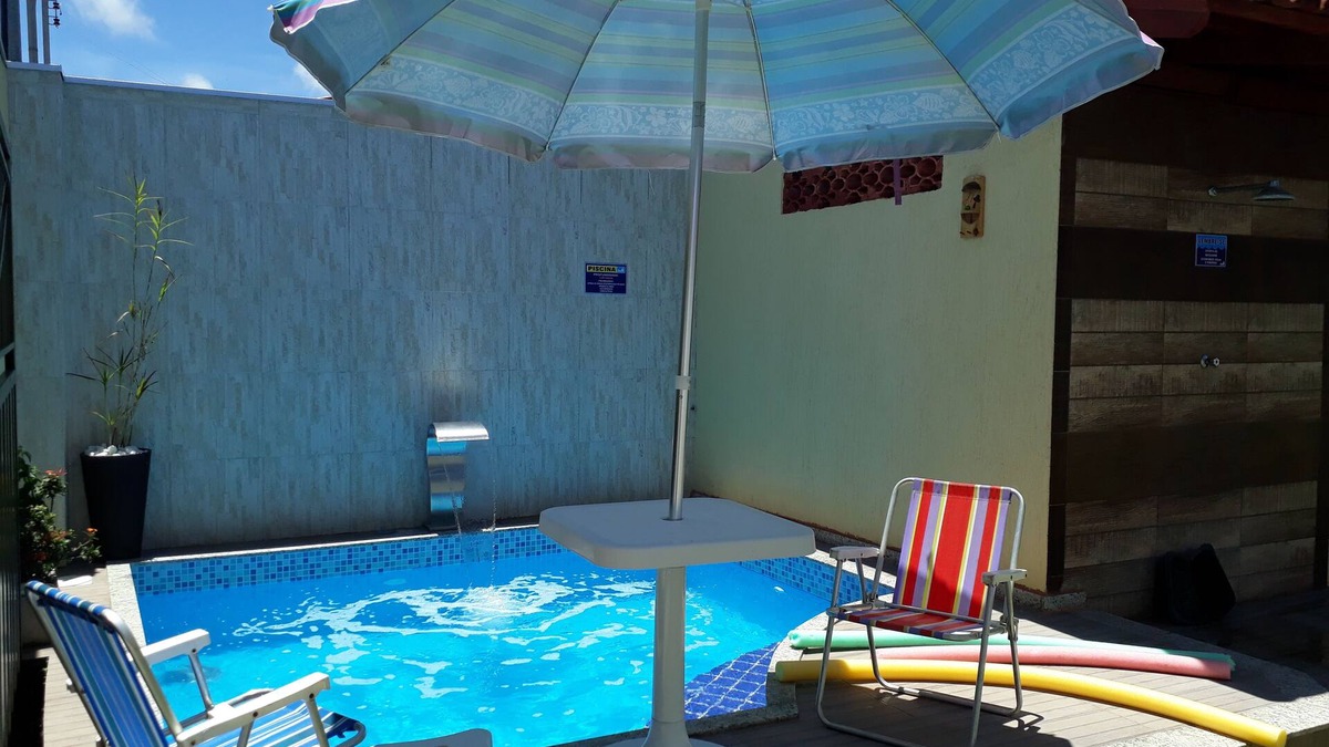 Prado House | Beach house with pool in Alcobaça-Ba