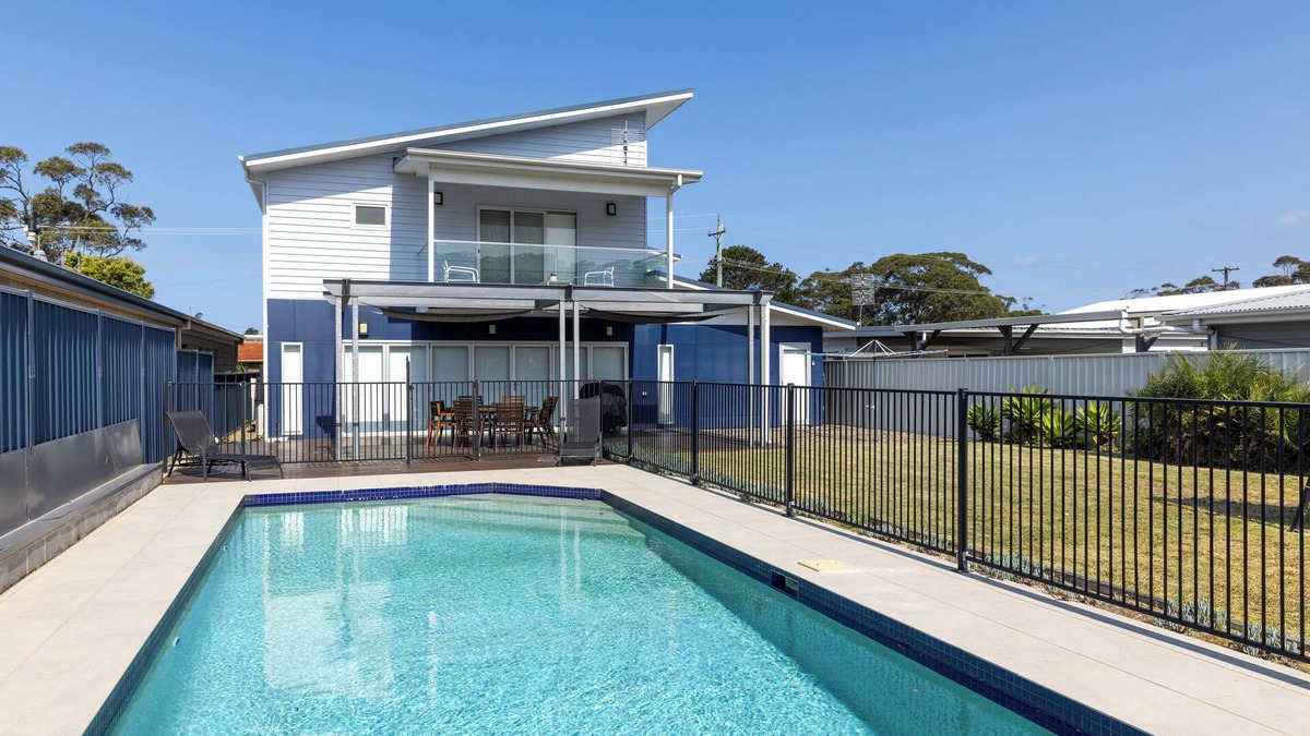 Callala Beach House | BEACH KING family home with a wonderful pool and play equipment close to beach