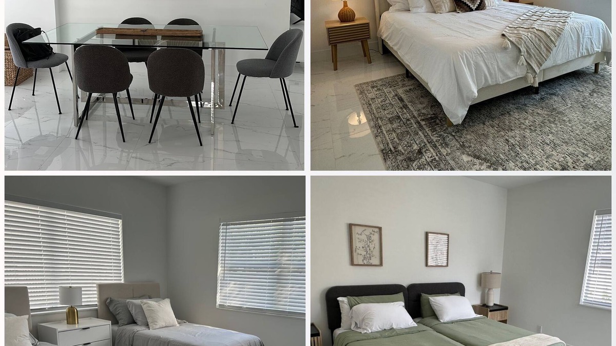 Downtown Hollywood House | Beach Retreat – 2 Homes in 1, Sleeps 10, Steps from Hollywood Blvd & the Beach
