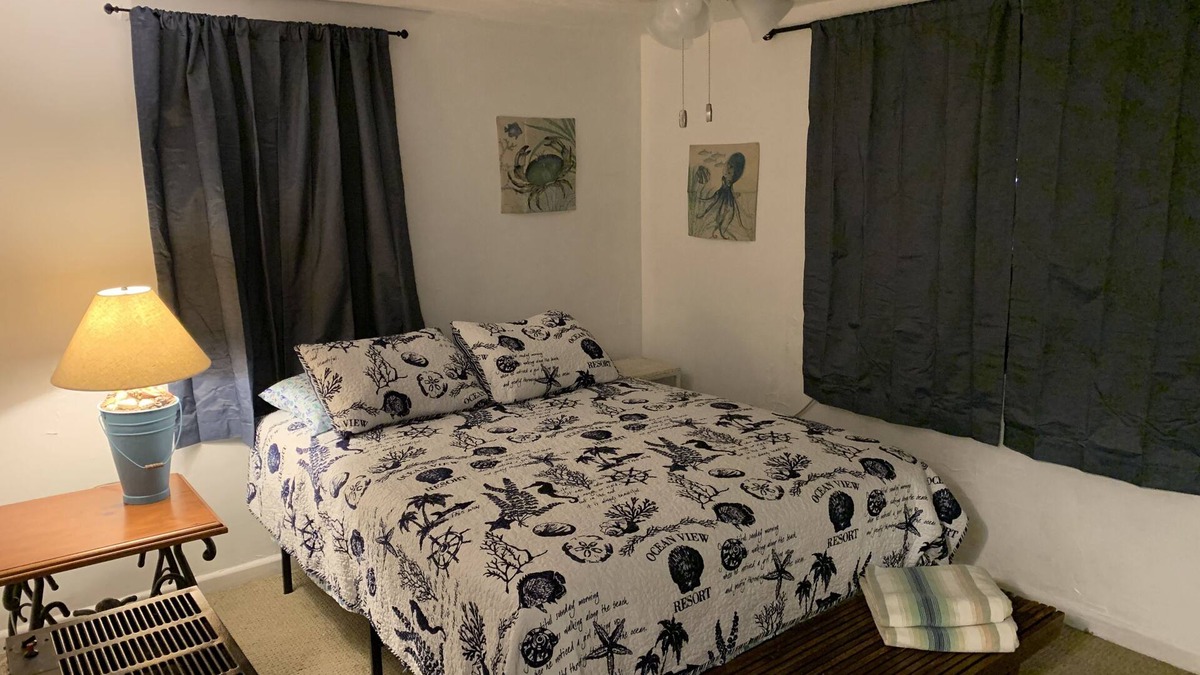 Cottage Line Apartment | Beach Side Studio #2 - Pet Friendly, WiFi, Off-Street Parking, Large Smart TV