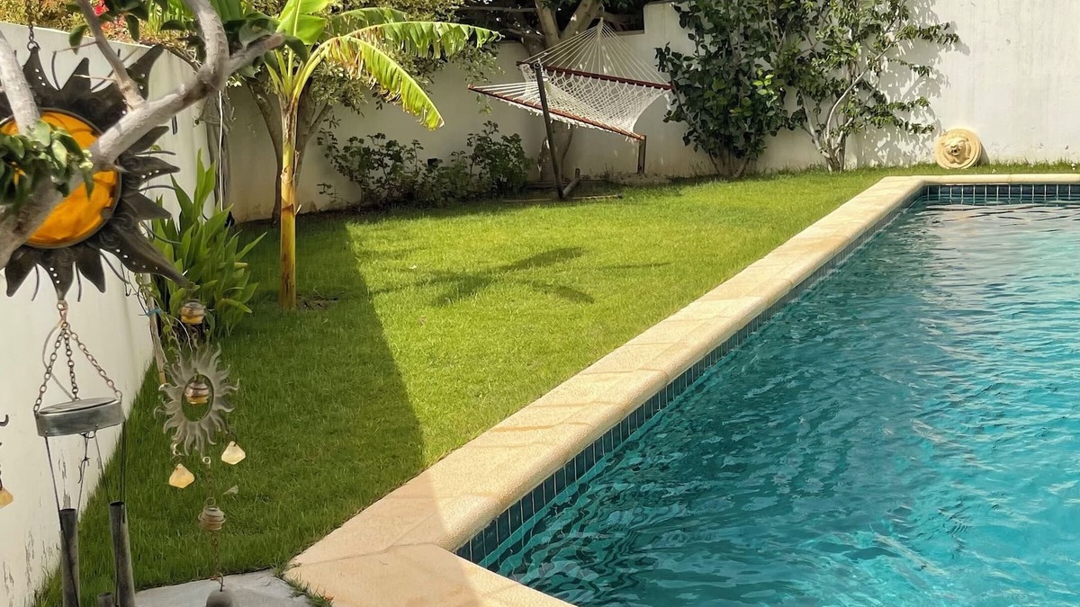 Hammamet Interieure Villa | Beach view villa in tranquil Hammamet AC, pool, 15min walk to the beach