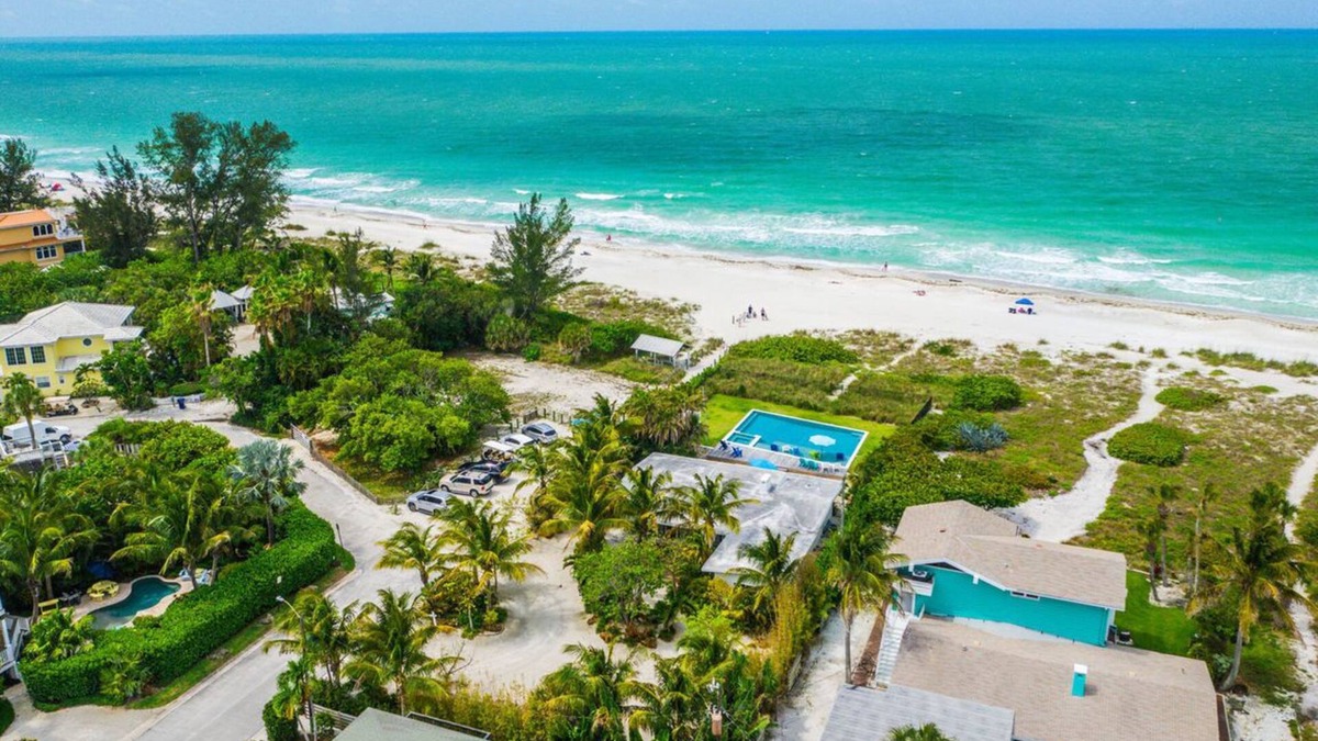 Holmes Beach House | Beachfront Bliss! Pool, Spa & Sunsets!