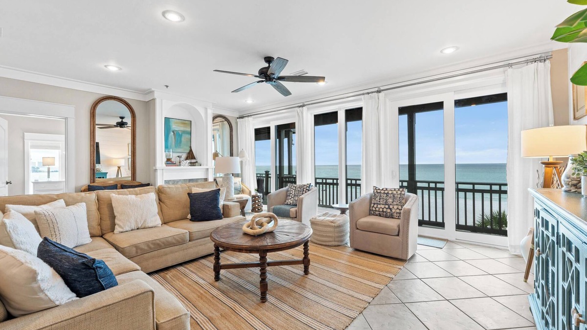 Bel Air Condo | Beachfront Boutique Condo w/Huge Deck, Pool, & Private Elevator Access
