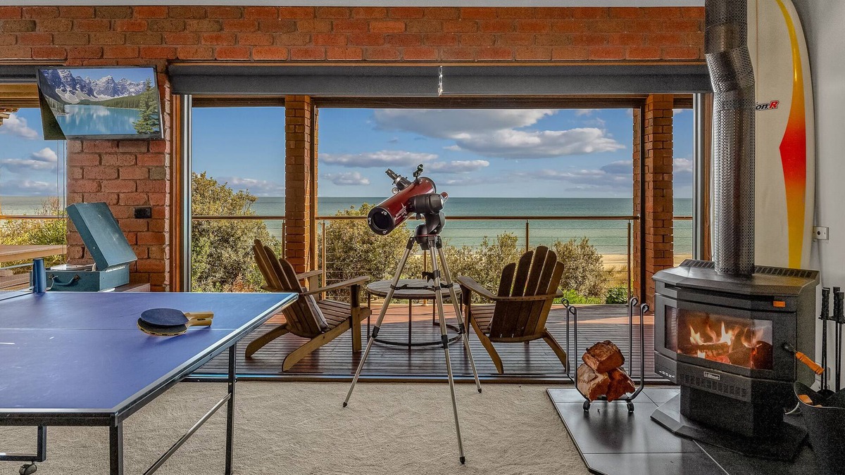 Chelsea House | Beachfront home with direct beach access and 180 degree bay views!