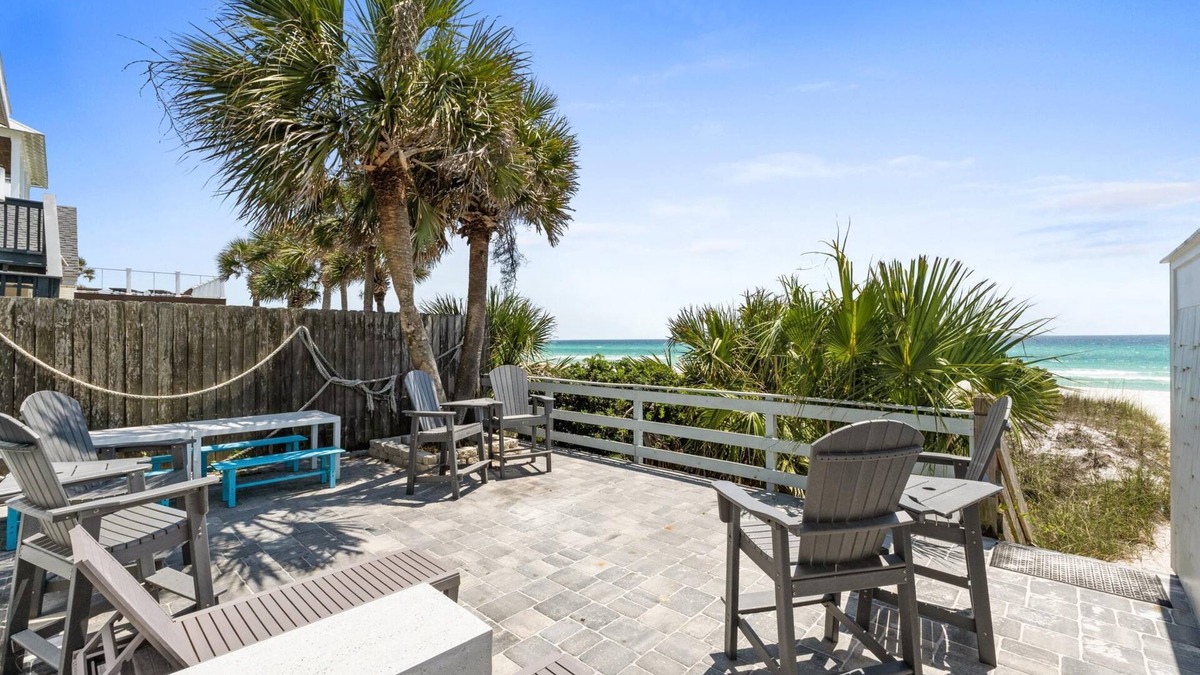 Panama City Beach House | Beachfront Huge Beach House - Sleeps 40 - Family Tides - West End - Free Golf