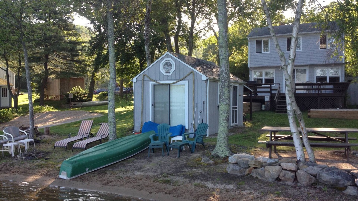 South Kingstown House | Beachfront on Indian Lake! Sandy beach, dock, family and pet friendly!