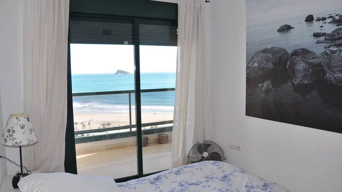 Villajoyosa Condo | Beachfront penthouse with sea views