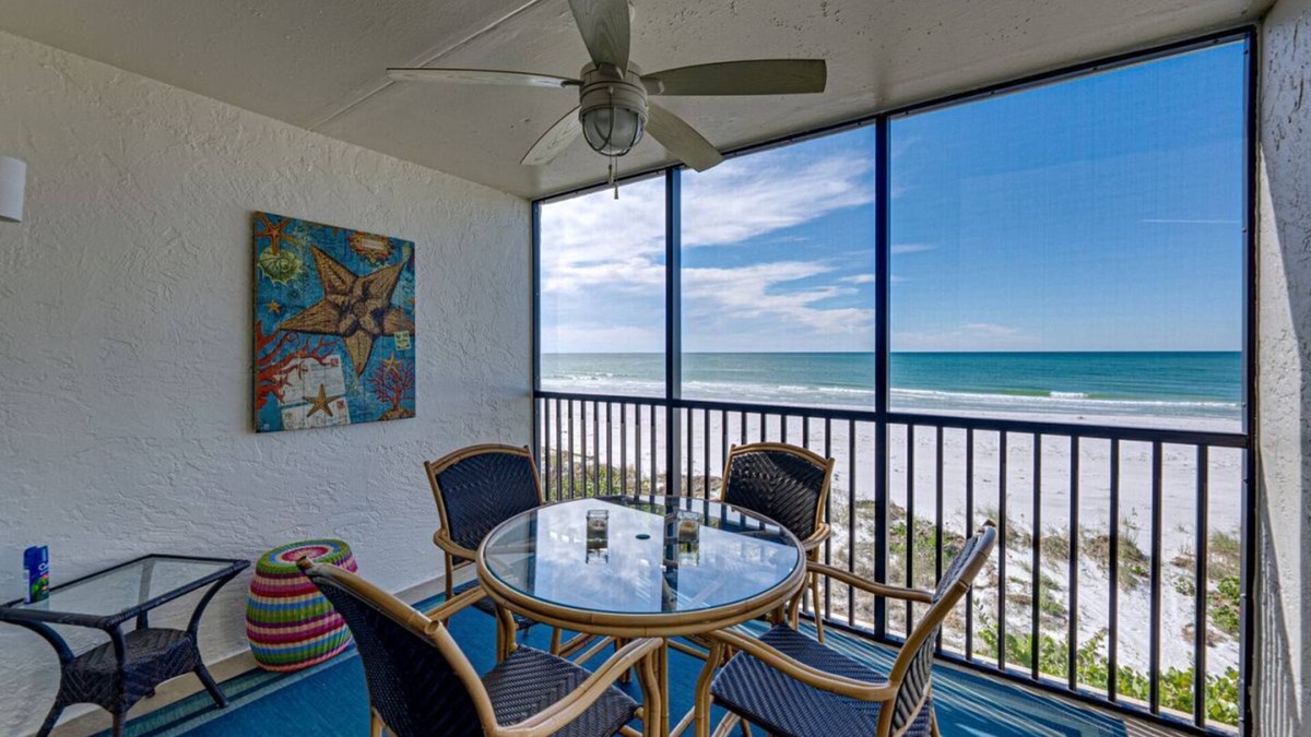 Boca Grande Condo | BEACHFRONT - Sea Oats -Completely Updated- All new LVP Flooring