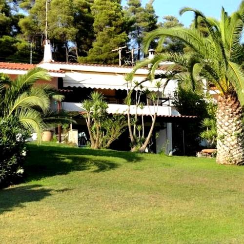 Siviri Villa | Beachfront Villa 100m from Sea for up to 10 guests