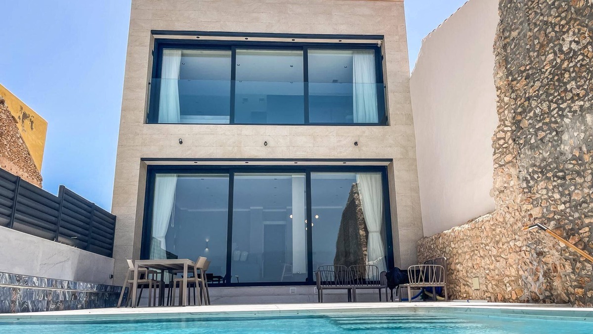 Cabo de Palos Villa | Beachfront villa at Playa Levante Cabo de Palos