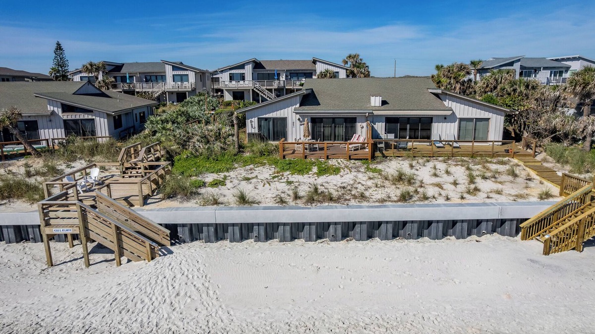 Sea Dunes Condo | Beachfront with large deck! Pool! Sea Dunes Sailfish A2