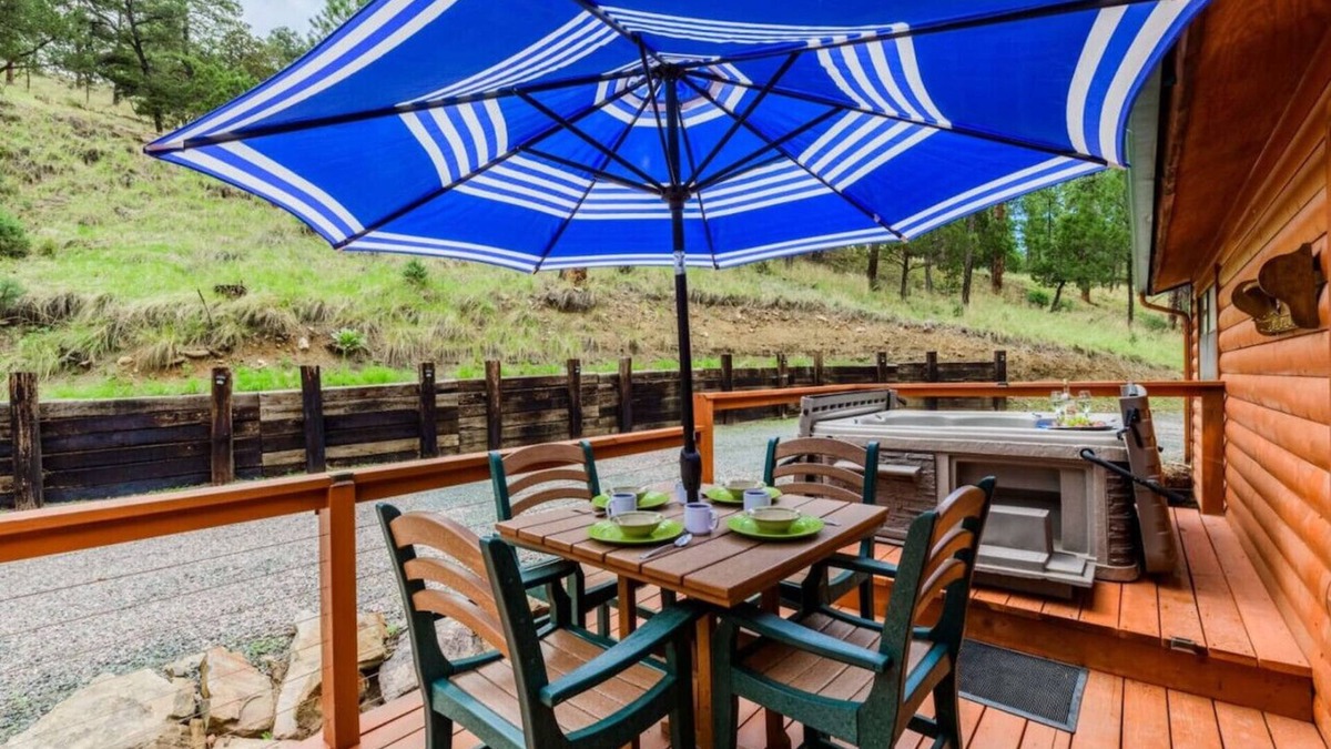 Ruidoso Apartment | Bears Gone Fishing- Hot Tub, Decks, Near Trails