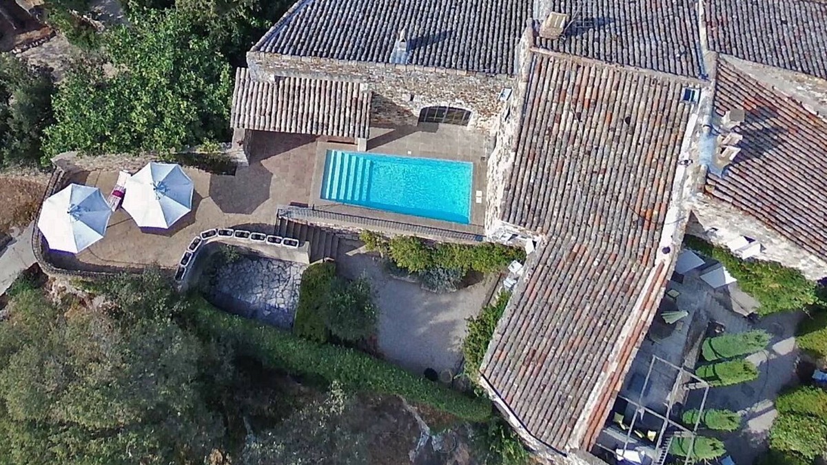 La Capelle-et-Masmolene Other | Beautiful building with view near Uzès, & air-conditioned