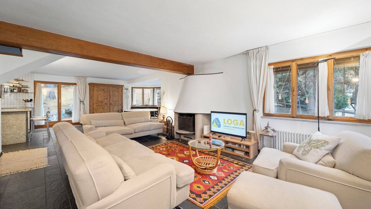 Surlej House | Beautiful 6-room detached house, spacious living room with direct access to the