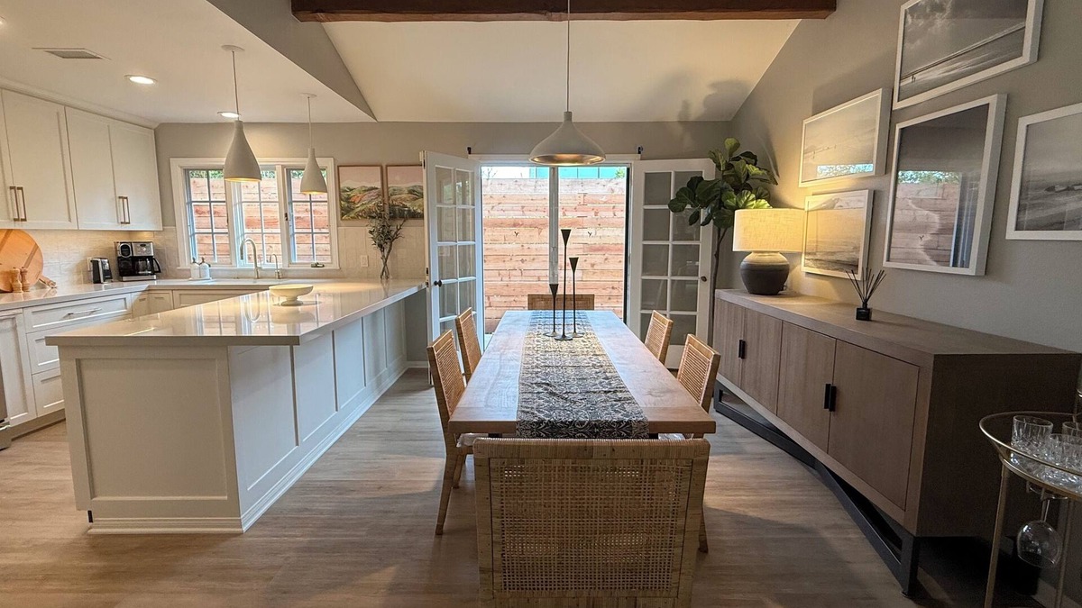 Coast Village House | Beautiful and bright two bedroom house, steps away from Coast Village Rd