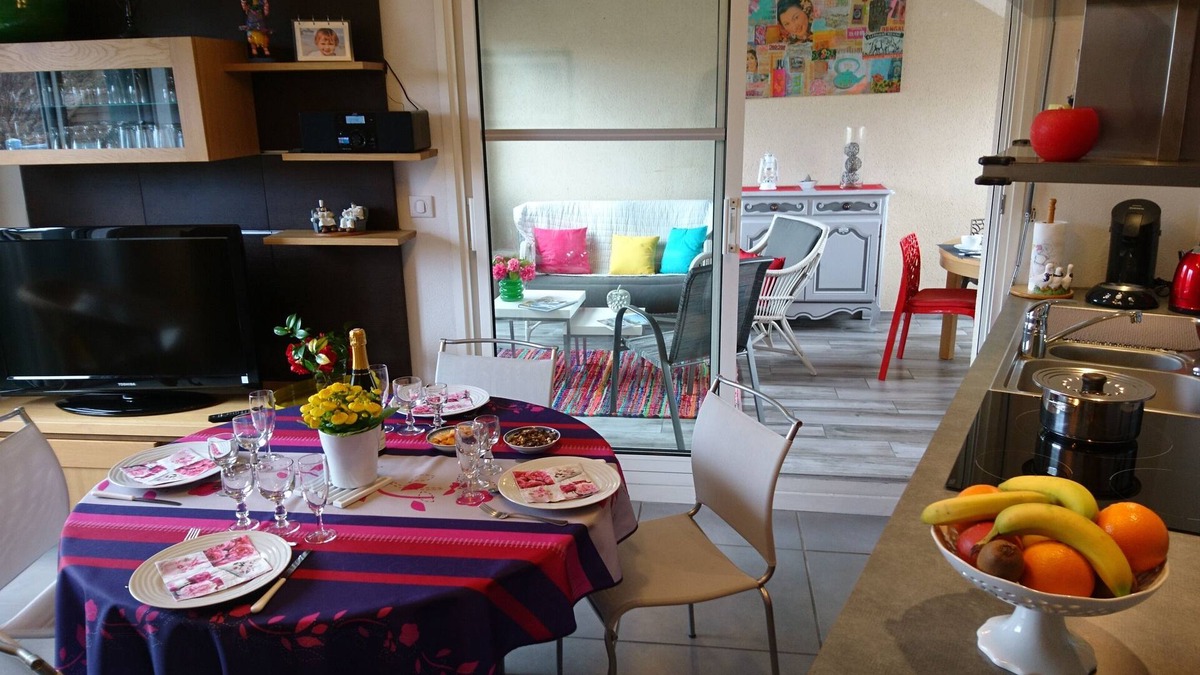 La Foret-Fouesnant Apartment | Beautiful Appart. summer Bord sur Mer * South 29 -2-4 people