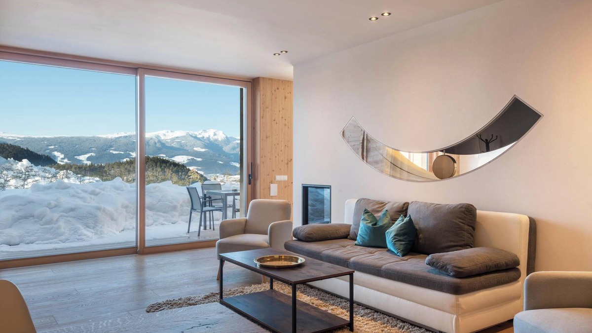 Castelrotto Ski Chalet | Beautiful Apartment “Aura Chalets No 4” with Mountain View, Wi-Fi & Garden