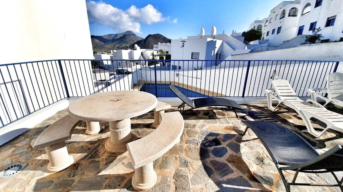 San Jose Apartment | Beautiful Apartment- private terrace - shared Swimming Pool and BBQ Terrace