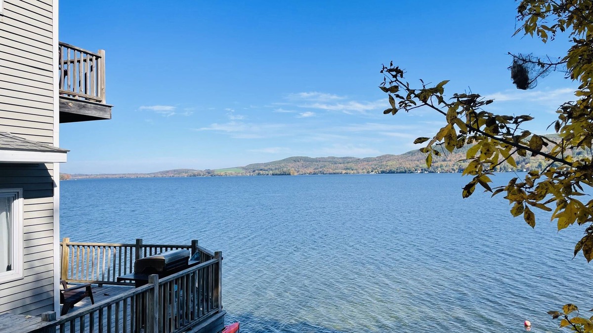 Richfield Springs House | Beautiful Big Lake Front House W/gorgeous lake views