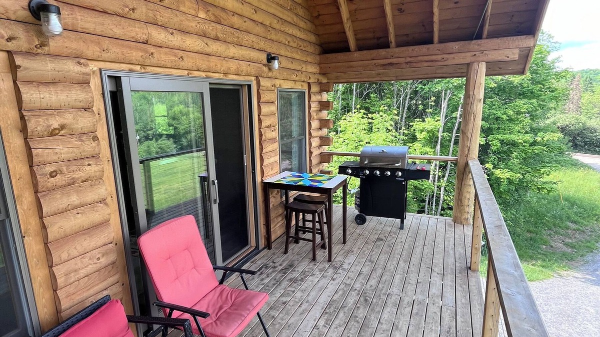 Wheelock Cabin | Beautiful Burke Mountain View Cabin with Loft