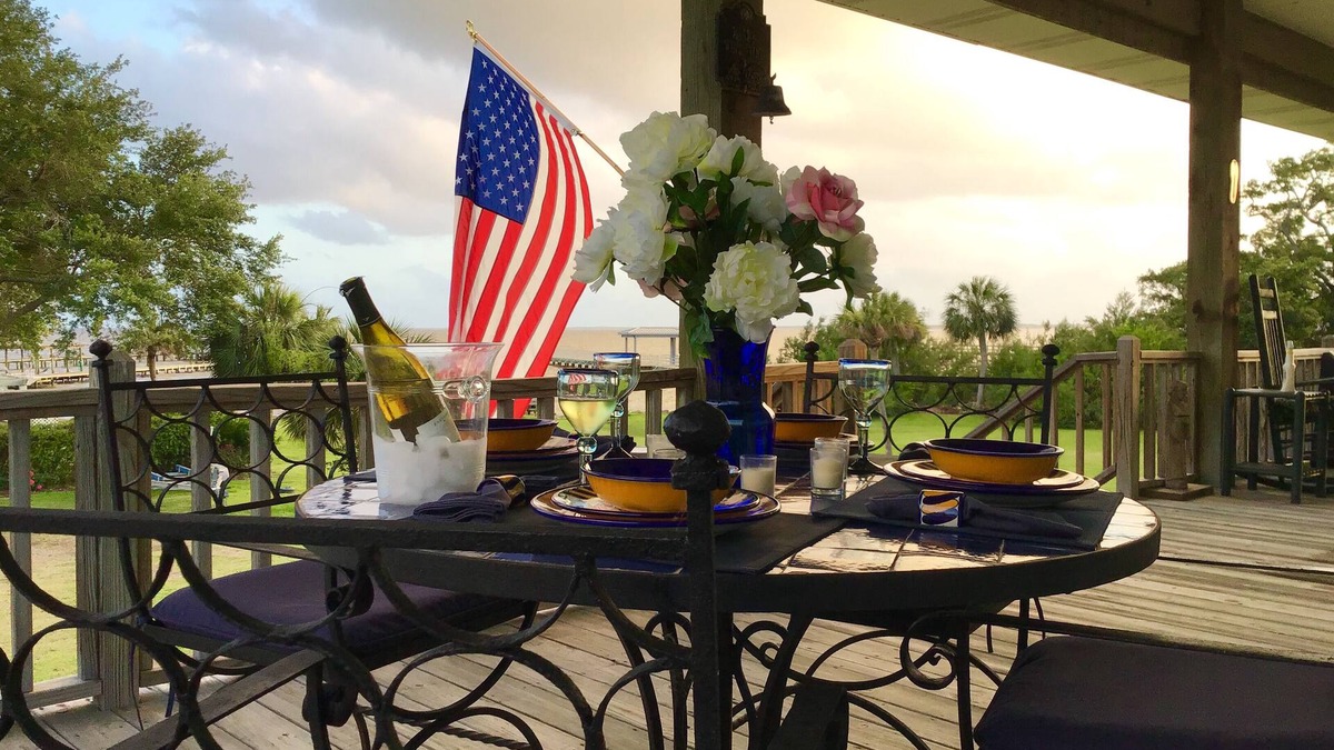 Lake Charles House | Beautiful Calcasieu Lake Views from Old Settlement, Louisiana