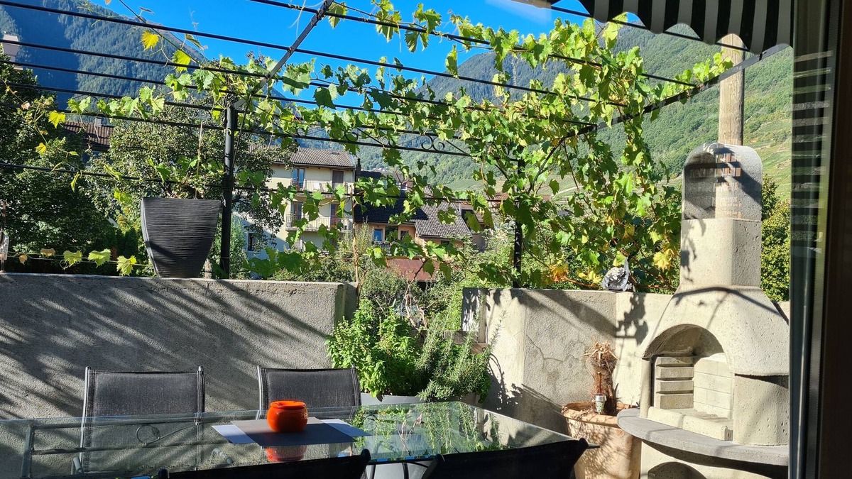 Martigny Apartment | Beautiful city duplex with large terrace and private park