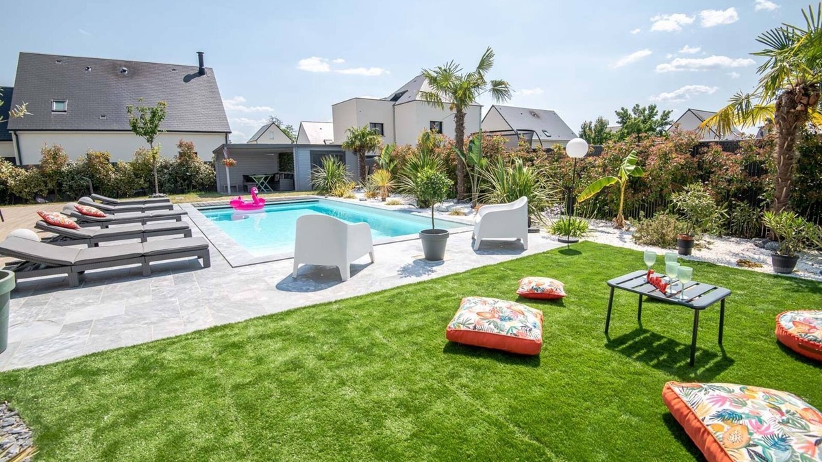 La Ville-aux-Dames House | Beautiful Cottage ⭐️⭐️⭐️⭐️ with Swimming Pool near Tours