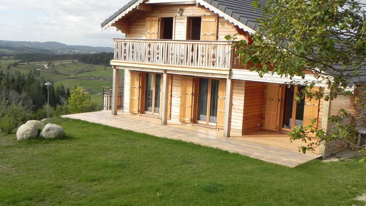 Le Malzieu-Forain Ski Chalet | Beautiful cozy cottage of 110 m2 in margeride Languedoc/Auverg