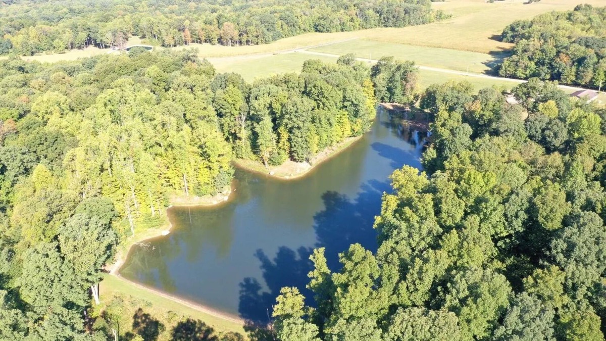 Pierceville House | Beautiful, cozy, lakeside wooded getaway in serene surroundings.